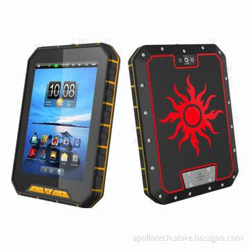 8-inch Professional Rugged Tablet PC, Shooting and Lighting Under the Water of 10-15m